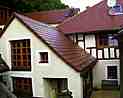 Holiday accommodation Goegerhaus in Egloffstein: Former stable with studio windows (JPG, 3 kByte)
For large-scale sights click onto the image